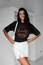 Load image into Gallery viewer, HTV Custom Graphic Design T Shirt - Thanksgiving Family-D-n-R Design
