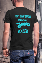 Load image into Gallery viewer, RC Support T Shirt Sponsor Tee HTV-D-n-R Design
