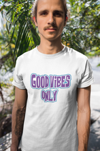 Load image into Gallery viewer, Good Vibes Groovy Unisex T Shirt HTV-D-n-R Design
