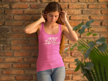 Load image into Gallery viewer, HB Racing Colored Women&#39;s Regular Sponsor Tank Top HTV-D-n-R Design
