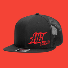 Load image into Gallery viewer, Custom Ball Cap, Color Matching Sponsor Ball Cap HTV - HB Racing Hat-D-n-R Design

