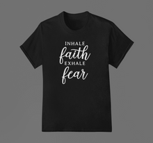 Load image into Gallery viewer, Christian T Shirt HTV - Inhale Faith-D-n-R Design
