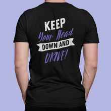 Load image into Gallery viewer, Motivational Design RC Sponsor T Shirt HTV – Keep Your Head Down-D-n-R Design
