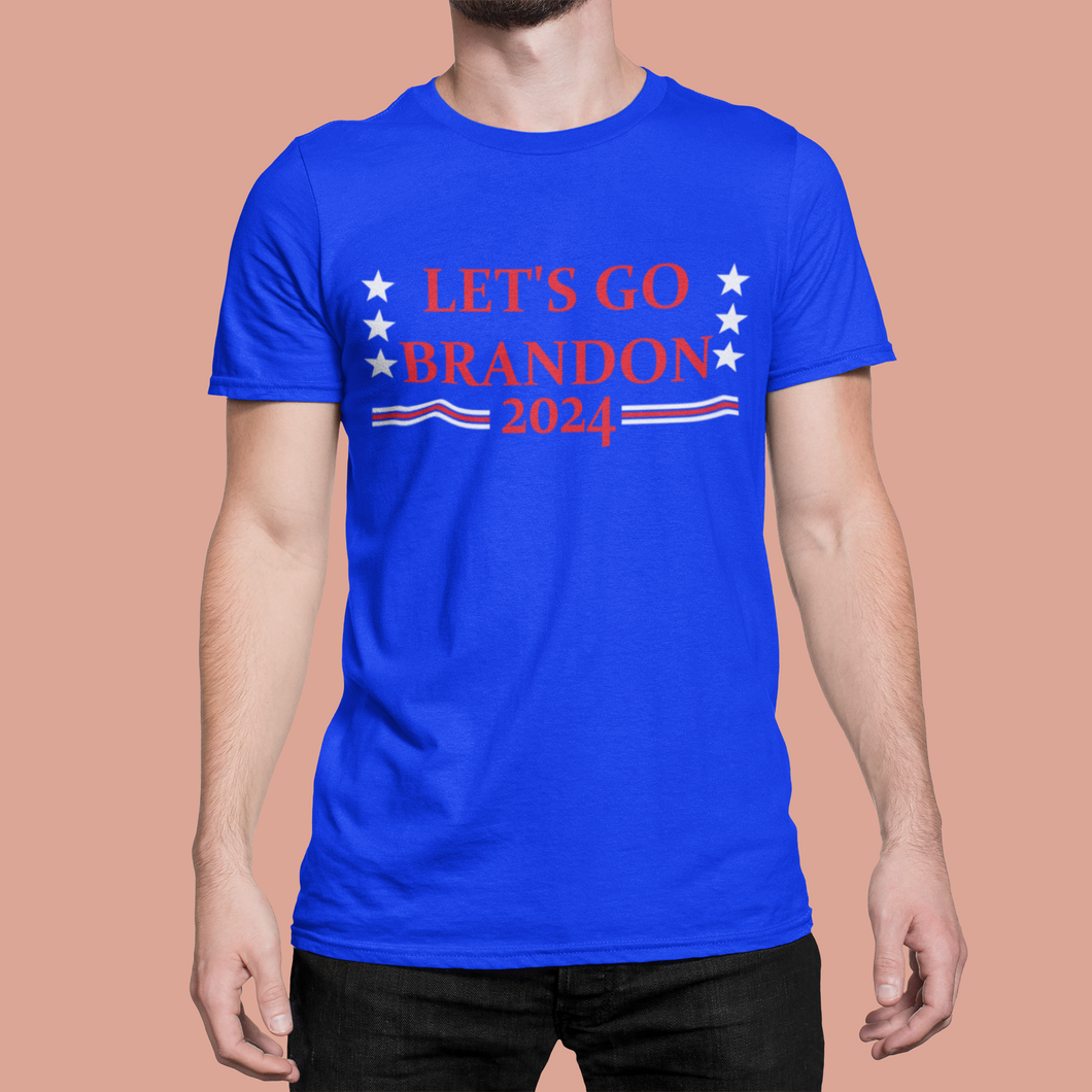 Let's Go Brandon Custom Trump Rally T Shirt v2 HTV-D-n-R Design