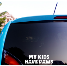 Load image into Gallery viewer, Car Window Sticker, Glass, or Smooth Surface Vinyl Decal Sticker- My Kids-D-n-R Design
