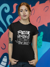 Load image into Gallery viewer, Humorous Funny Women&#39;s T Shirt HTV - I&#39;m Not Angry-D-n-R Design
