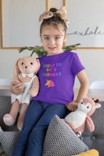Load image into Gallery viewer, Rainbow Holographic Unicorn Design Youth, Toddler T Shirt - HTV-D-n-R Design
