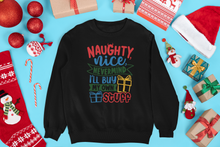 Load image into Gallery viewer, HTV Custom Christmas Design Sweatshirts– 4 Designs SS-D-n-R Design
