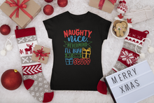 Load image into Gallery viewer, HTV Custom Christmas Design T Shirt – Never Mind- Tangle 2 Designs-D-n-R Design
