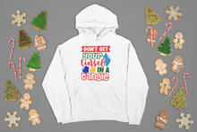 Load image into Gallery viewer, HTV Custom Christmas Design Hoodie – Tinsel PO-D-n-R Design
