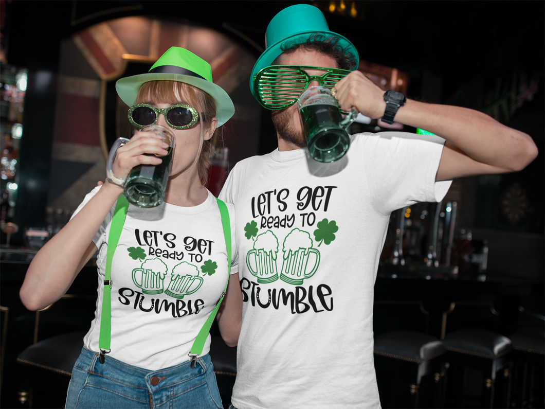 St Patrick's Day Fun T Shirt HTV Unisex Or Womens Style - Stumble-D-n-R Design