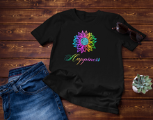 Load image into Gallery viewer, Sunflower T Shirt, Holographic HTV - Happiness-D-n-R Design
