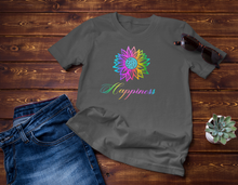 Load image into Gallery viewer, Sunflower T Shirt, Holographic HTV - Happiness-D-n-R Design
