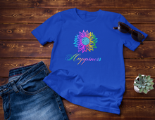 Load image into Gallery viewer, Sunflower T Shirt, Holographic HTV - Happiness-D-n-R Design
