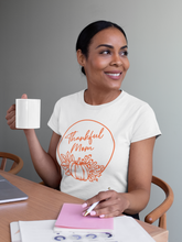 Load image into Gallery viewer, HTV Custom Design Woman&#39;s T Shirt – Thankful Mom-D-n-R Design
