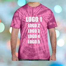 Load image into Gallery viewer, RC Sponsor Tie-Dye T Shirt R/C HTV - *Custom Order*-D-n-R Design
