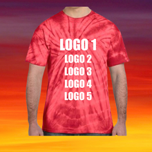 Load image into Gallery viewer, RC Sponsor Tie-Dye T Shirt R/C HTV - *Custom Order*-D-n-R Design
