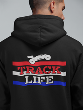 Load image into Gallery viewer, RC Racing Hoodie HTV Sponsor - Track Life Force 4-D-n-R Design
