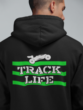 Load image into Gallery viewer, RC Racing Hoodie HTV Sponsor - Track Life Force 4-D-n-R Design
