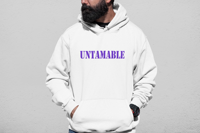 UNTAMABLE Statement Hoodie HTV-D-n-R Design