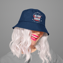 Load image into Gallery viewer, Ultra Maga Hat, Bucket Style Rally Hat HTV- Fun Political *Pre-Order*-D-n-R Design
