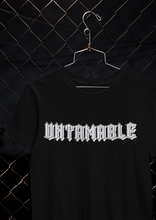 Load image into Gallery viewer, Custom Design T Shirt – UNTAMABLE Iron-D-n-R Design
