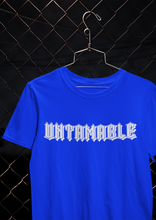 Load image into Gallery viewer, Custom Design T Shirt – UNTAMABLE Iron-D-n-R Design
