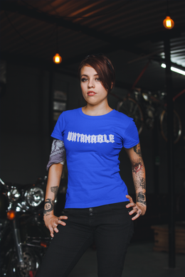 Custom Graphic T Shirt –UNTAMABLE Iron WC-D-n-R Design