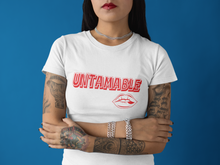 Load image into Gallery viewer, Custom Graphic T Shirt –UNTAMABLE Sassy WC-D-n-R Design
