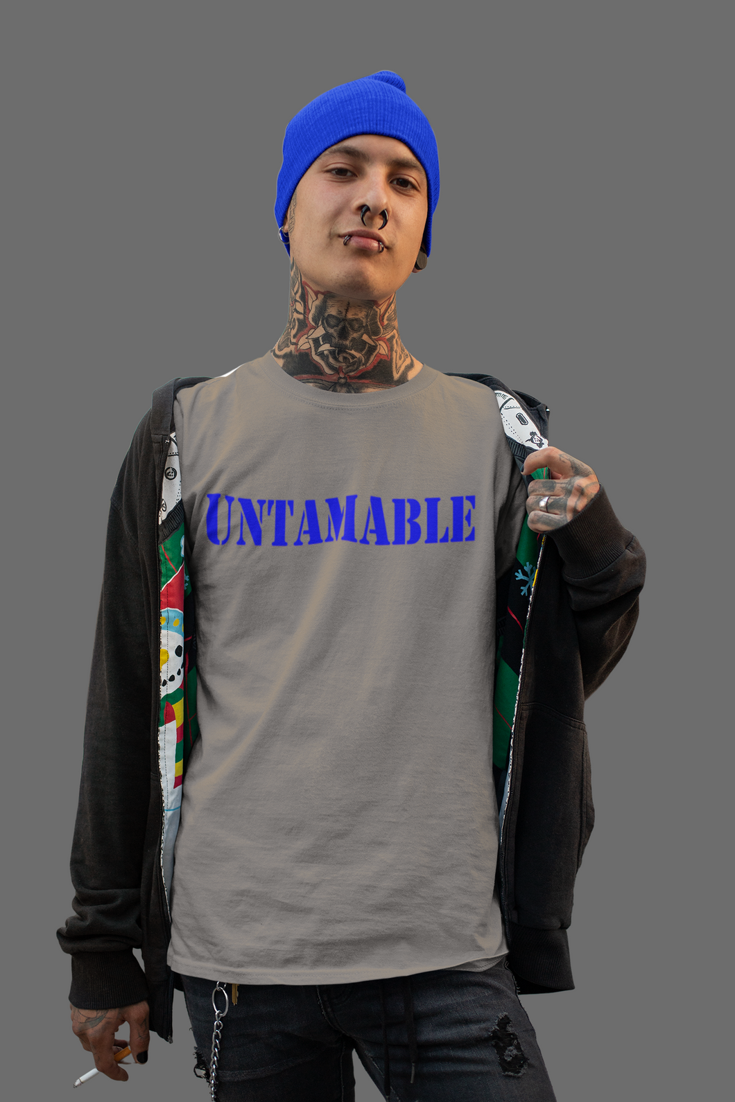 Custom Design T Shirt - UNTAMABLE Statement 1.1-D-n-R Design