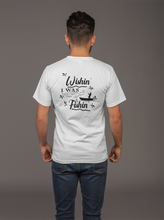 Load image into Gallery viewer, Wishin&#39; I Was Fishin&#39; Unisex Short Sleeve T Shirt HTV-D-n-R Design
