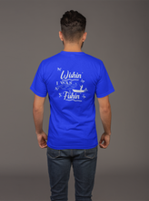 Load image into Gallery viewer, Wishin&#39; I Was Fishin&#39; Unisex Short Sleeve T Shirt HTV-D-n-R Design
