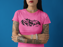 Load image into Gallery viewer, Ladies Custom T-Shirt HTV - Wolf Eyes-D-n-R Design
