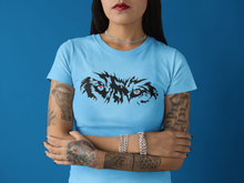 Load image into Gallery viewer, Ladies Custom T-Shirt HTV - Wolf Eyes-D-n-R Design
