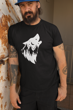 Load image into Gallery viewer, Wolf Silhouette Men&#39;s T Shirt HTV - Howling Wolf 2-D-n-R Design
