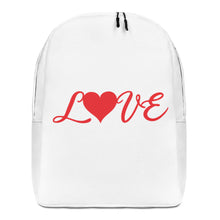 Load image into Gallery viewer, Minimalist Backpack Cute, and fun Love backpack-D-n-R Design
