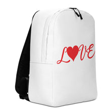 Load image into Gallery viewer, Minimalist Backpack Cute, and fun Love backpack-D-n-R Design
