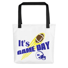 Load image into Gallery viewer, Football Tote Bag Game Day - BY-D-n-R Design
