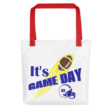 Load image into Gallery viewer, Football Tote Bag Game Day - BY-D-n-R Design
