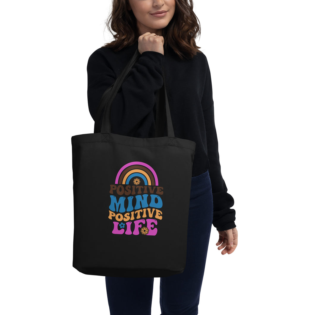 Positive Mind Personal Tote Bag-D-n-R Design