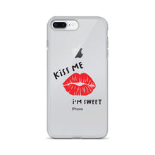 Load image into Gallery viewer, iPhone Case Cute, Fun - Kiss me Lips-D-n-R Design
