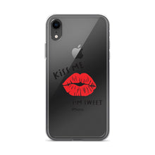 Load image into Gallery viewer, iPhone Case Cute, Fun - Kiss me Lips-D-n-R Design
