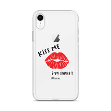 Load image into Gallery viewer, iPhone Case Cute, Fun - Kiss me Lips-D-n-R Design
