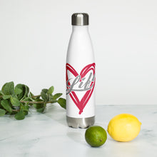 Load image into Gallery viewer, Travel Stainless Steel Water Bottle - Love Life-D-n-R Design
