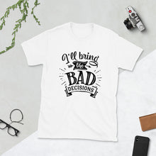 Load image into Gallery viewer, Fun Short-Sleeve Unisex T-Shirt - Bad B-D-n-R Design
