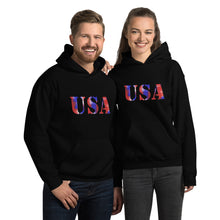 Load image into Gallery viewer, Patriotic USA Unisex Hoodie-D-n-R Design
