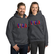 Load image into Gallery viewer, Patriotic USA Unisex Hoodie-D-n-R Design
