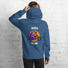 Load image into Gallery viewer, Ride or Die Unisex Hoodie-D-n-R Design
