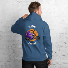 Load image into Gallery viewer, Ride or Die Unisex Hoodie-D-n-R Design
