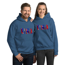 Load image into Gallery viewer, Patriotic USA Unisex Hoodie-D-n-R Design
